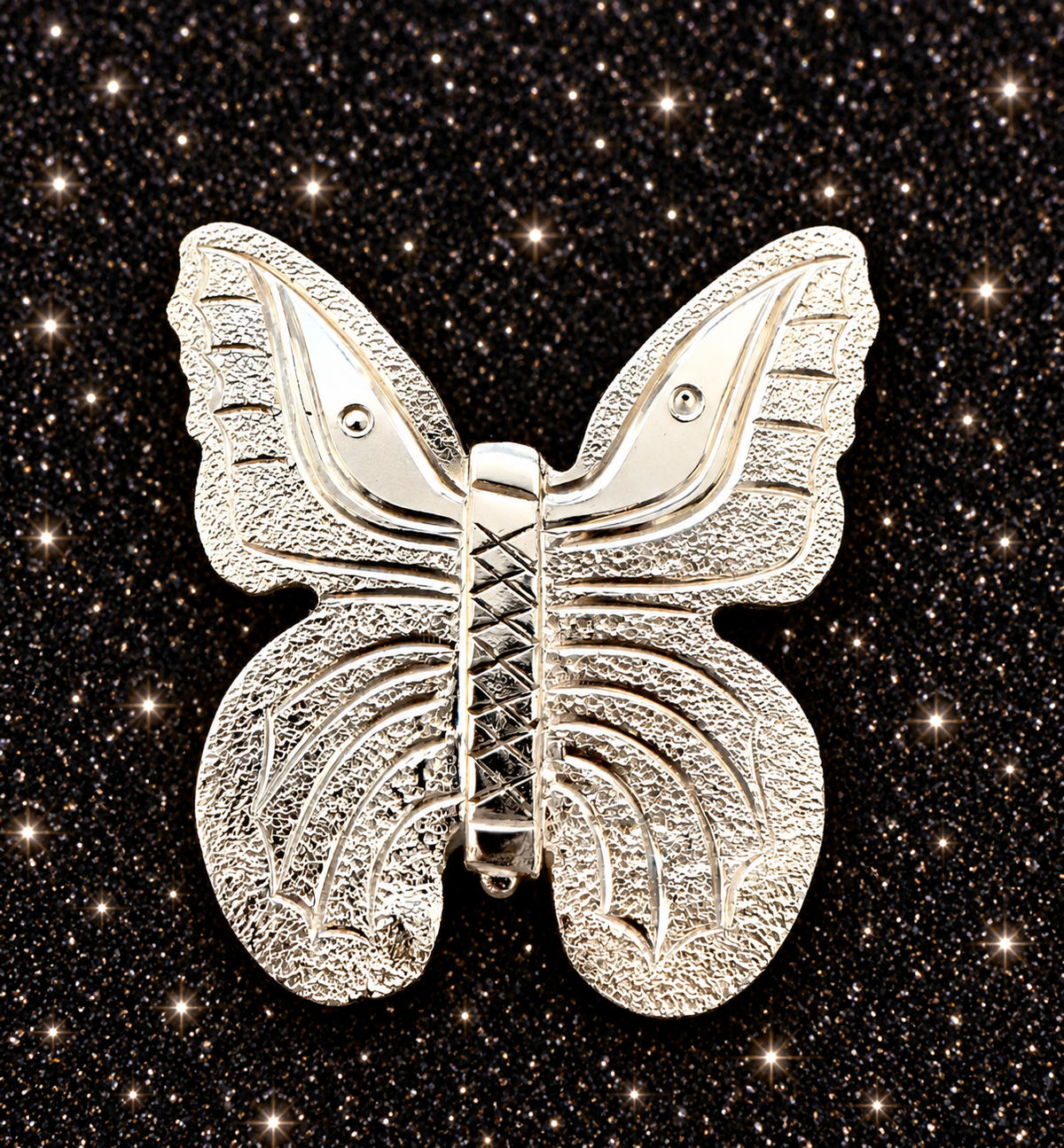 German Silver Butterfly Conchos, 1.5”