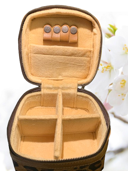 Leopard Cowhide Jewelry Box