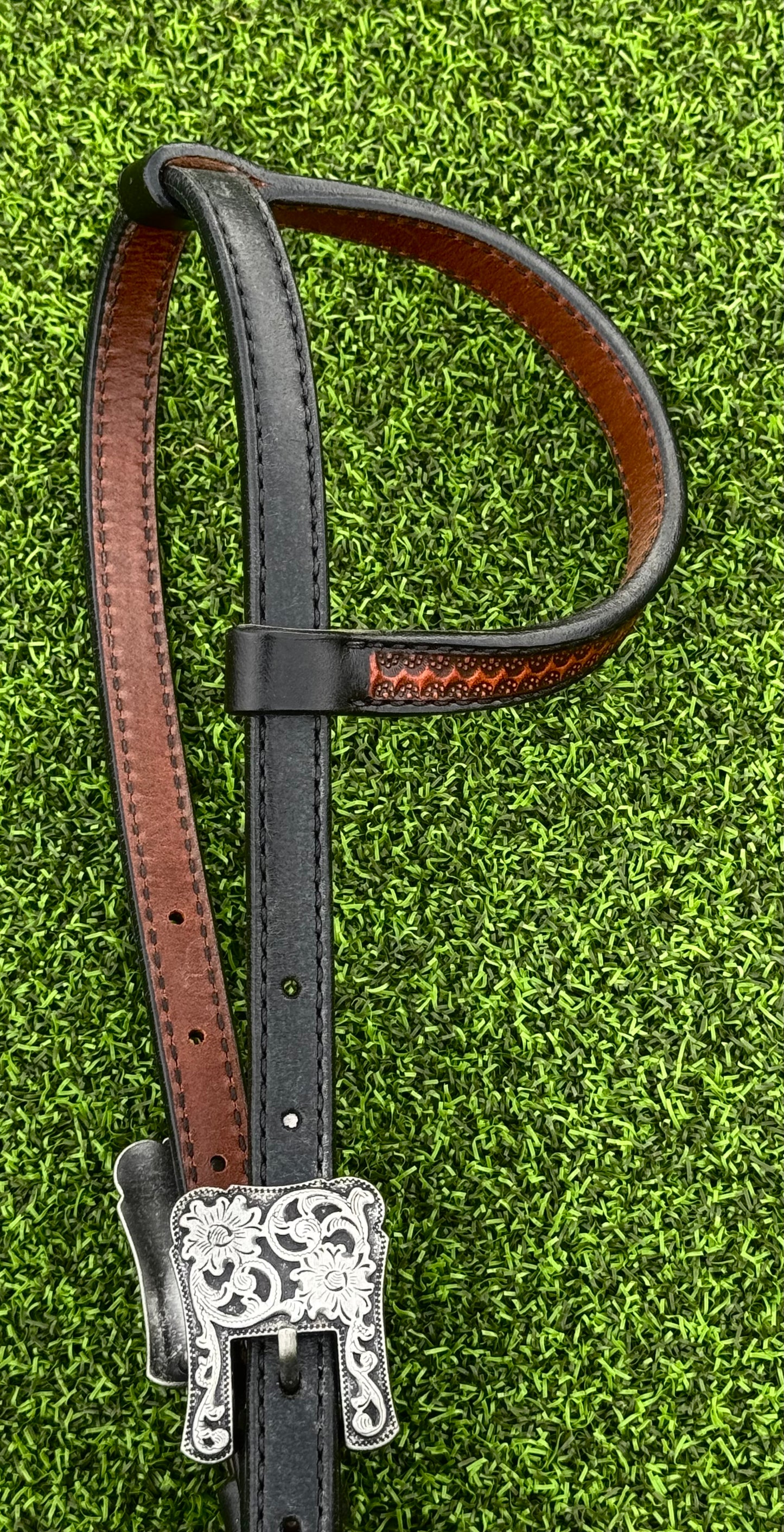 Black, Brown & Turquoise Headstall