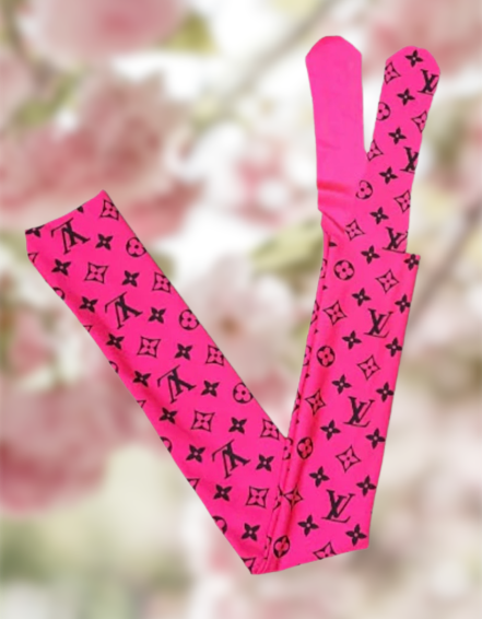 Light Pink Designer LV Horse Tail Bag