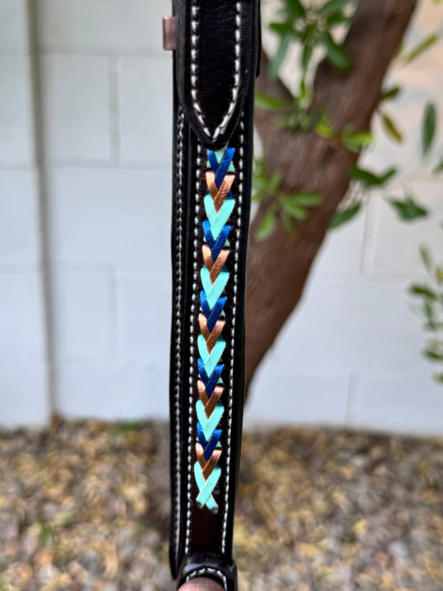 Fairytail Leather Co Kangaroo Lace Headstall