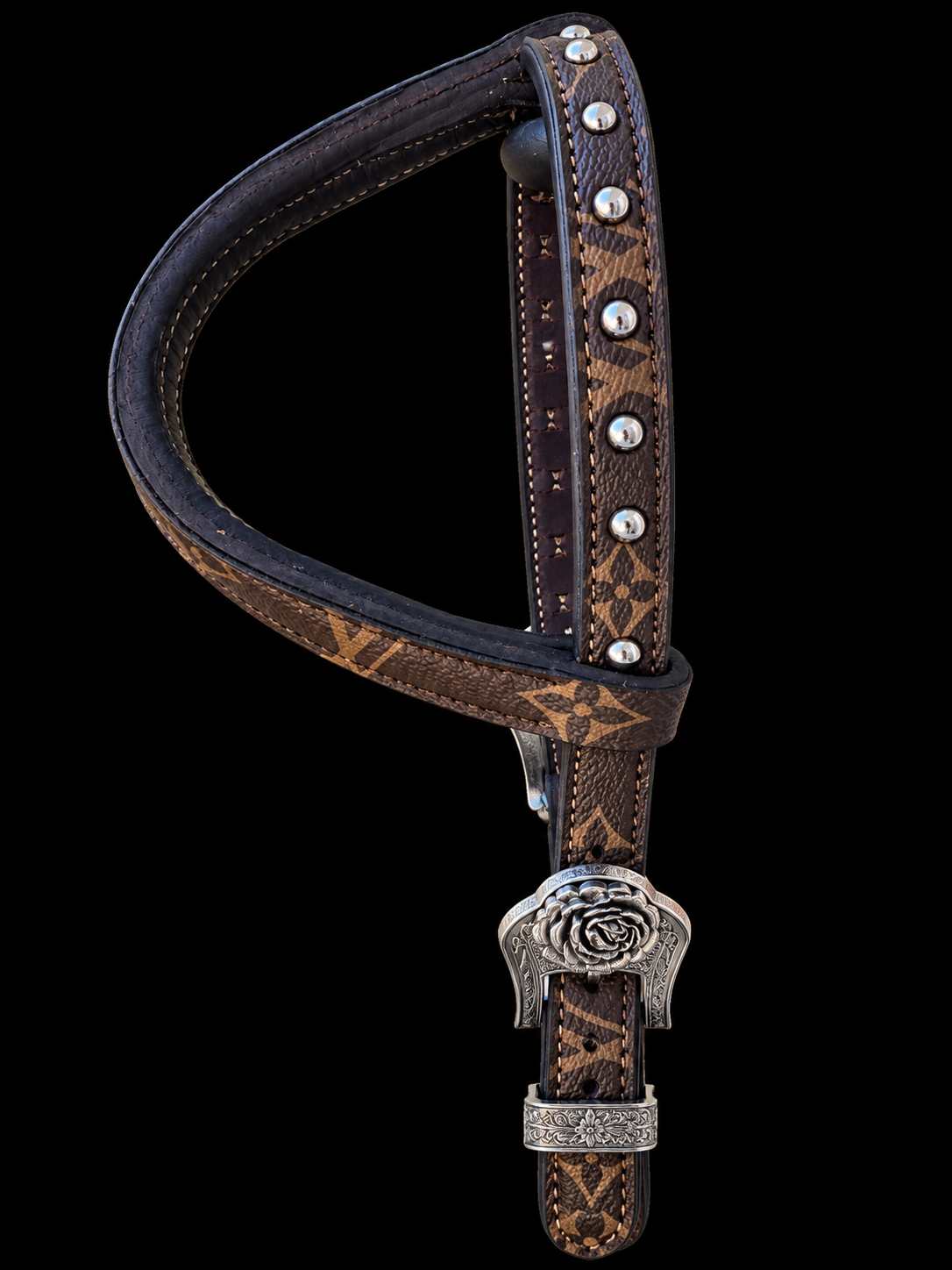 Fairytail Leather Co Brown Designer Headstall