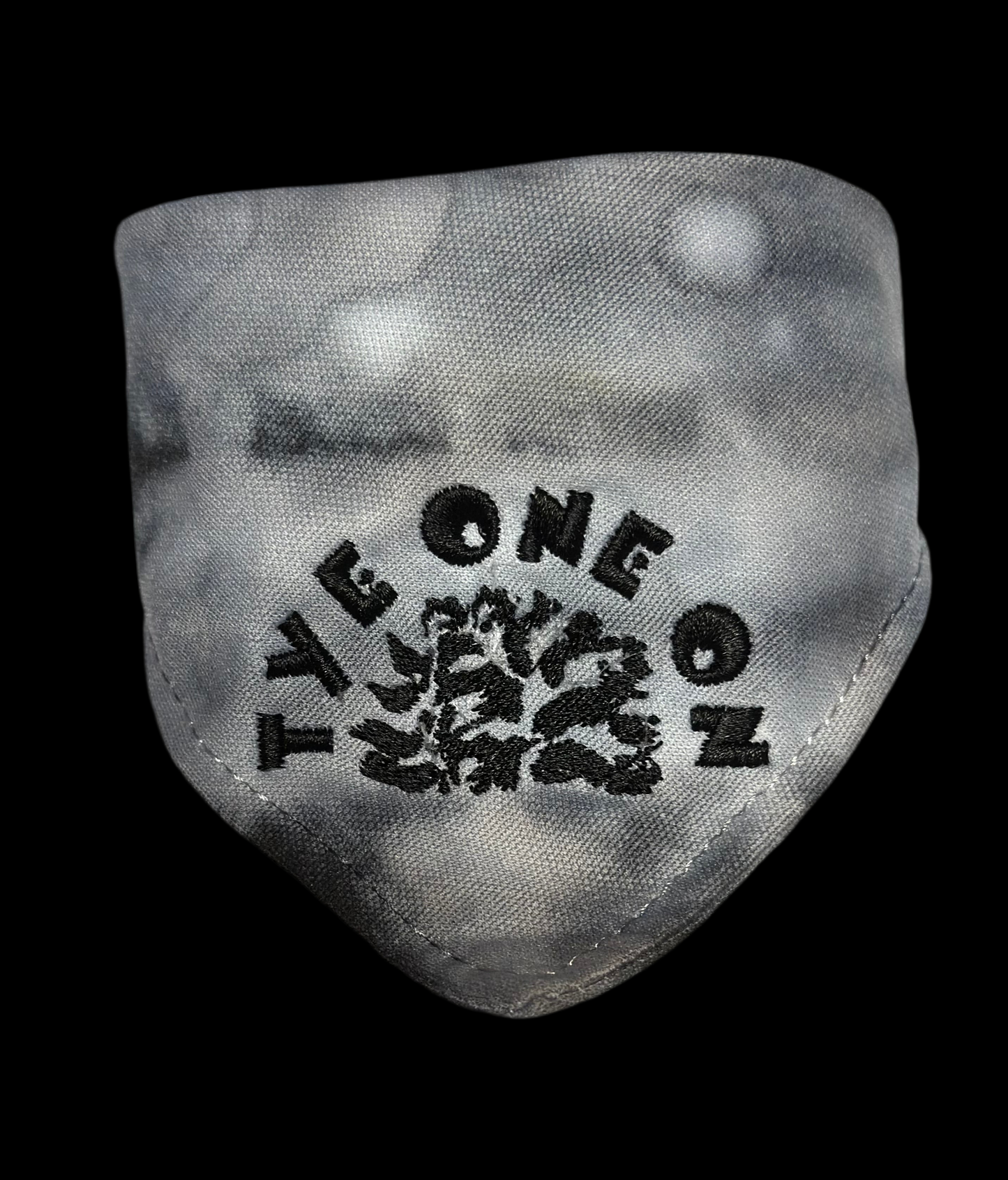 Gray Doggie Bandana, Size S