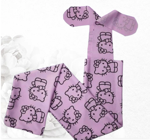 Mauve Kitty Designer Horse Tail Bag