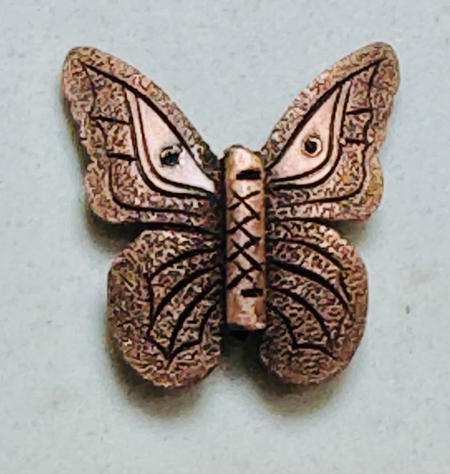 Antique Copper Butterfly Conchos, 1.25”