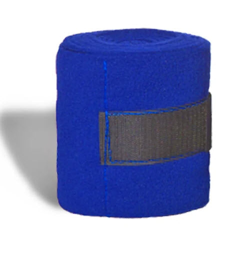 Premium Fleece Polo Wraps, Blue
