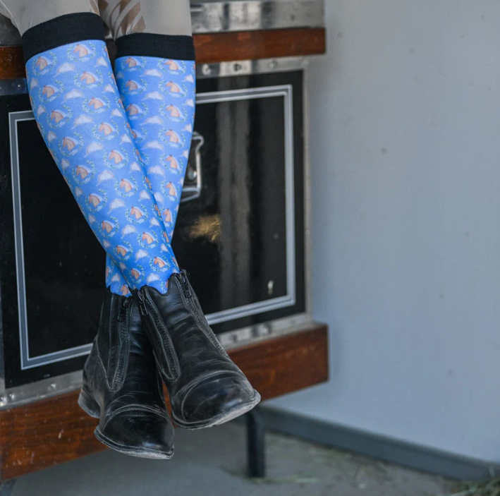 Dreamers & Schemers Derby Blue Pair & a Spare Socks