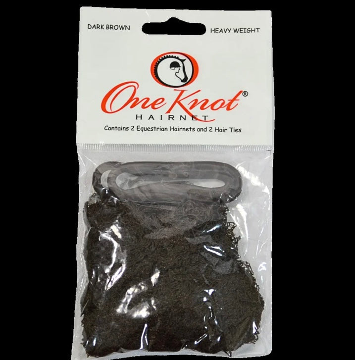 One Knot Hairnet, Blonde, Dark Brown One Knot Hairnet, Blonde, Dark Brown