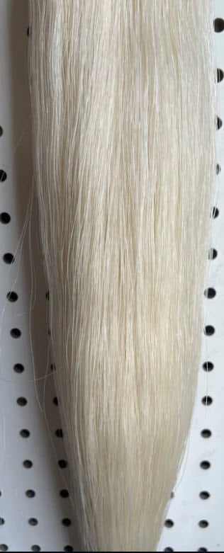 Pure White Show Tail Extension