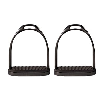 Perri's Black Fillis Stirrup Irons