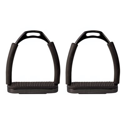 Perri's Black Jointed Stirrup Irons