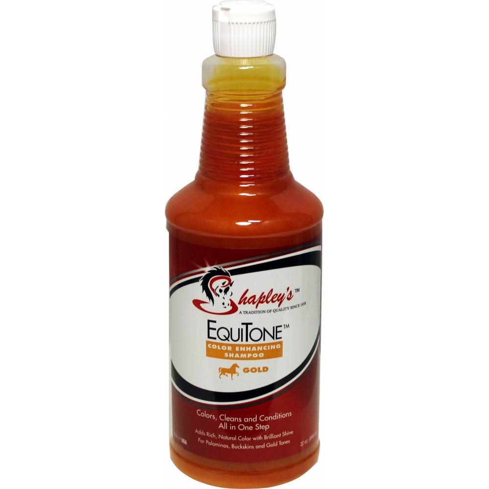 Shapley's EquiTone Color Enhancing Shampoo for Horses and Dogs, Gold