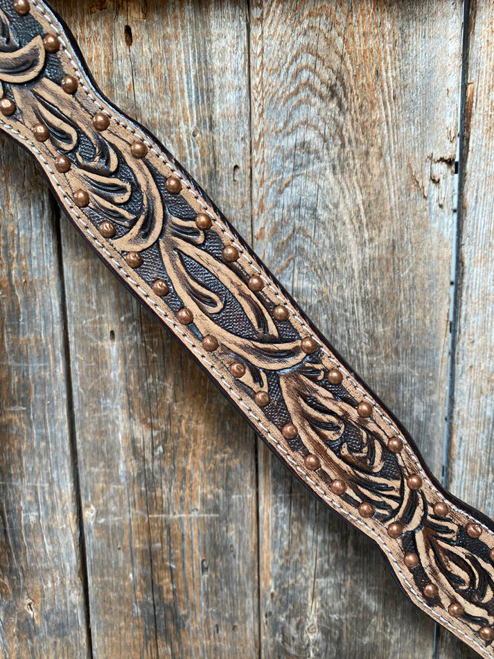 Brushed Chocolate Copper Breastcollar