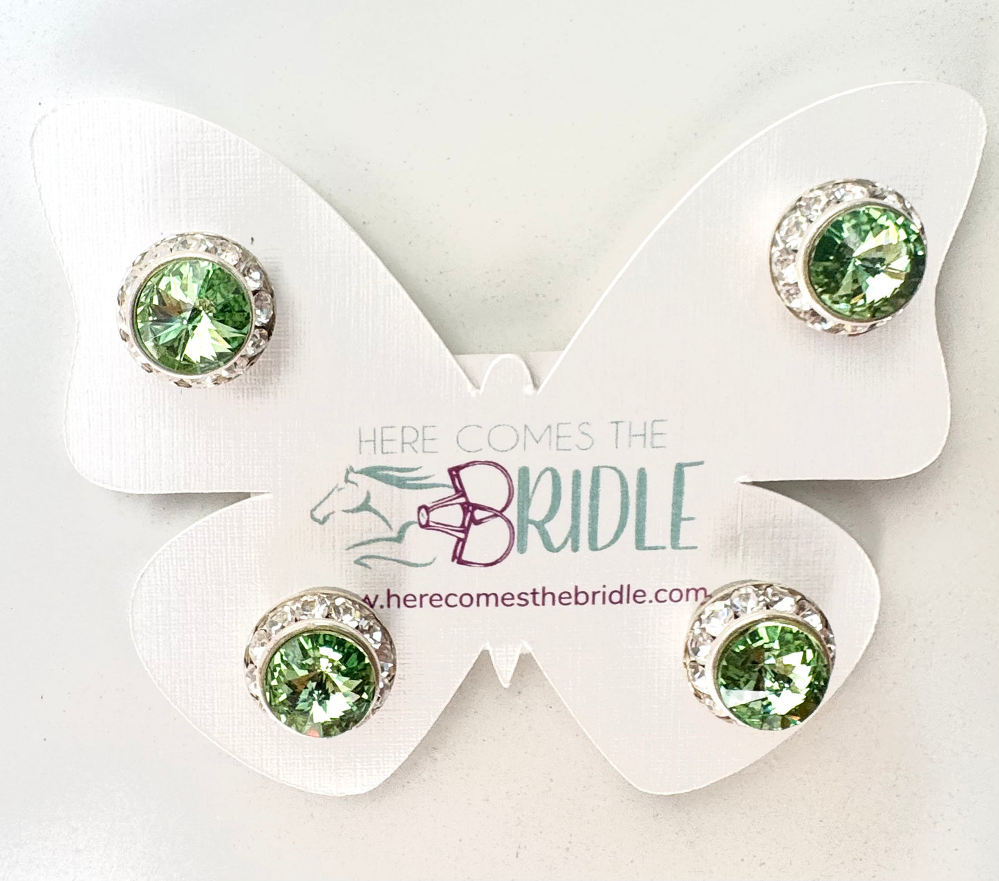 Magnetic Number Holders, Peridot