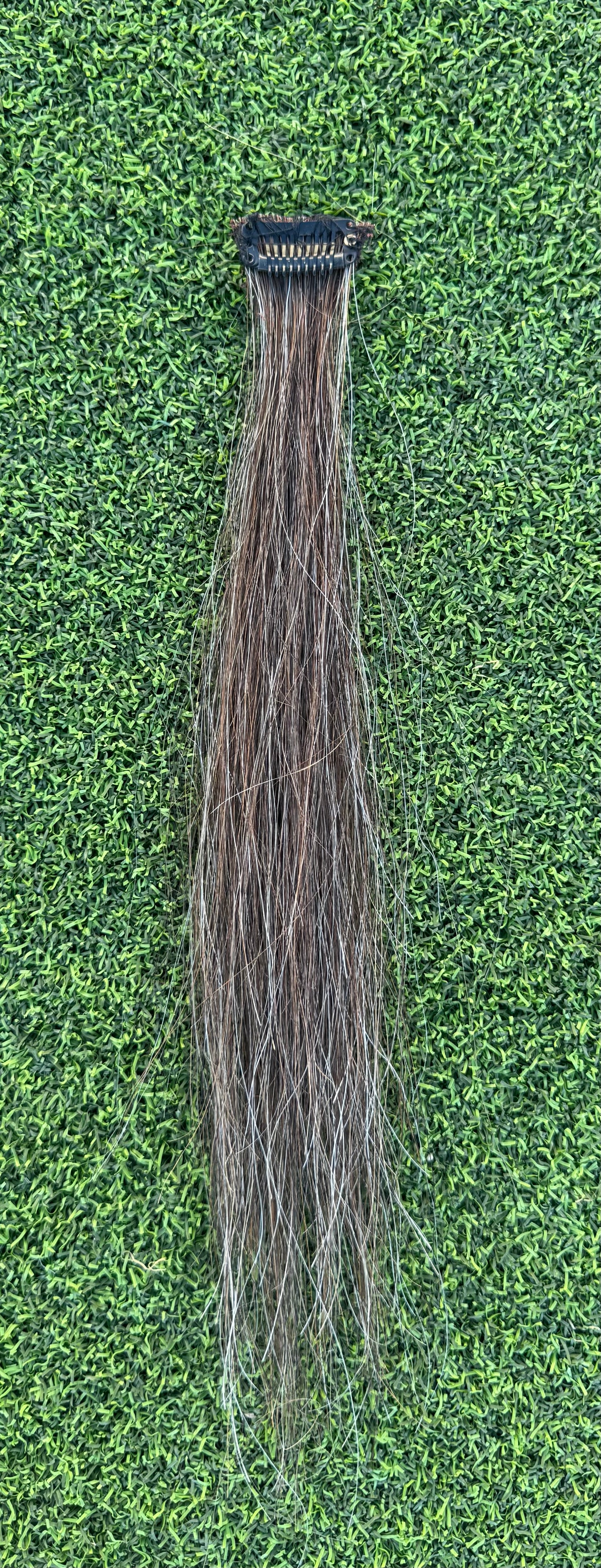 Clip In Mixed Color Forelock Extension