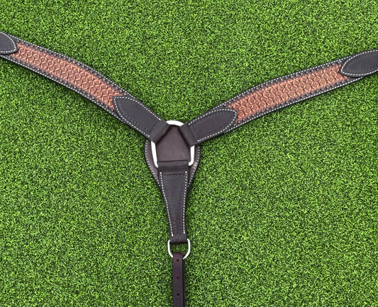 Two Tone Breastcollar with Honeycomb Tooling