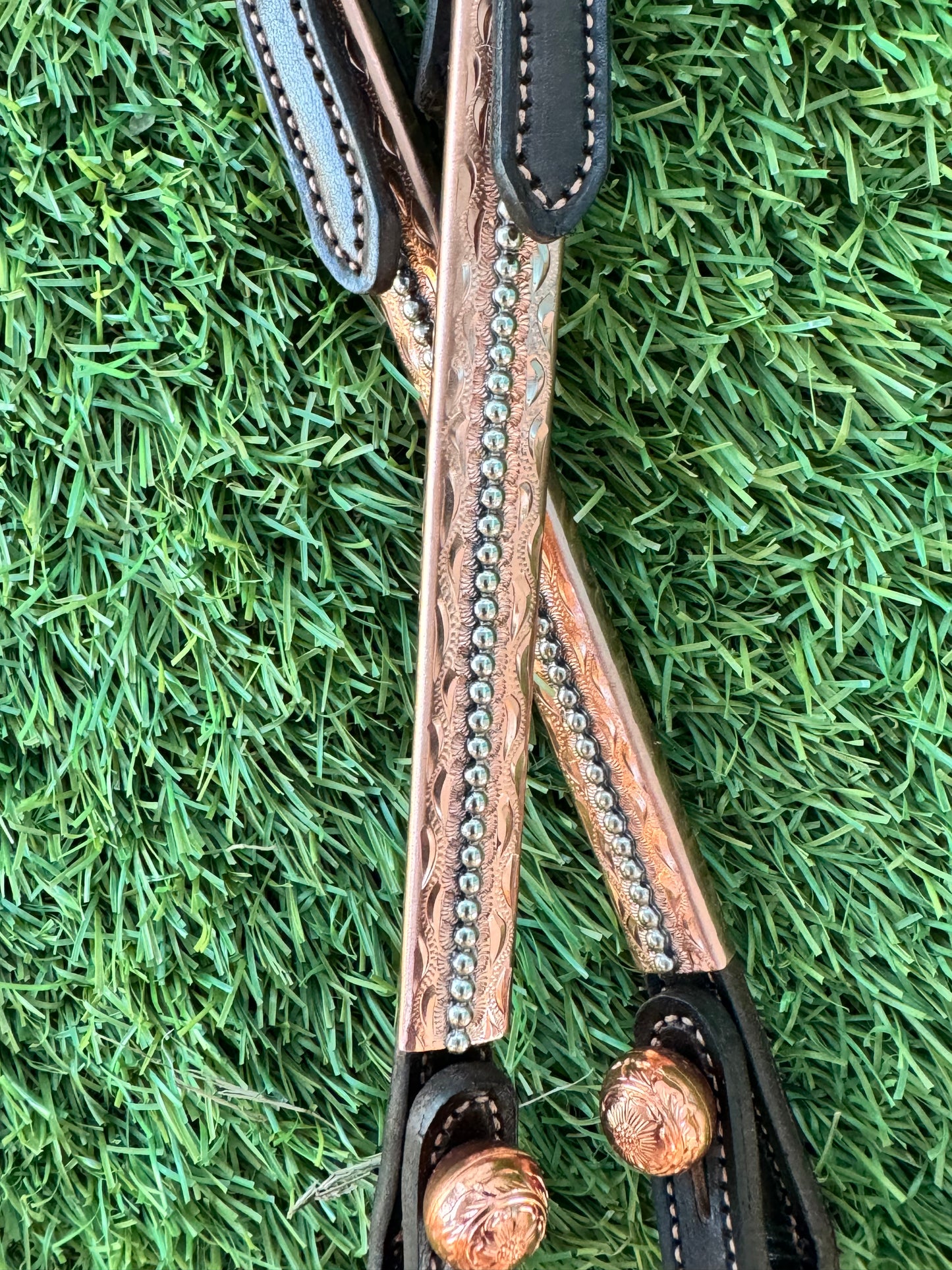 Fairytail Leather Copper Headstall
