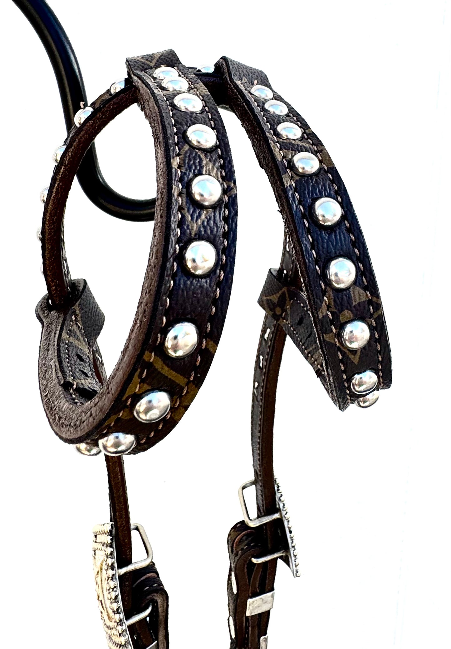 Fairytail Leather Co Brown Designer Headstall