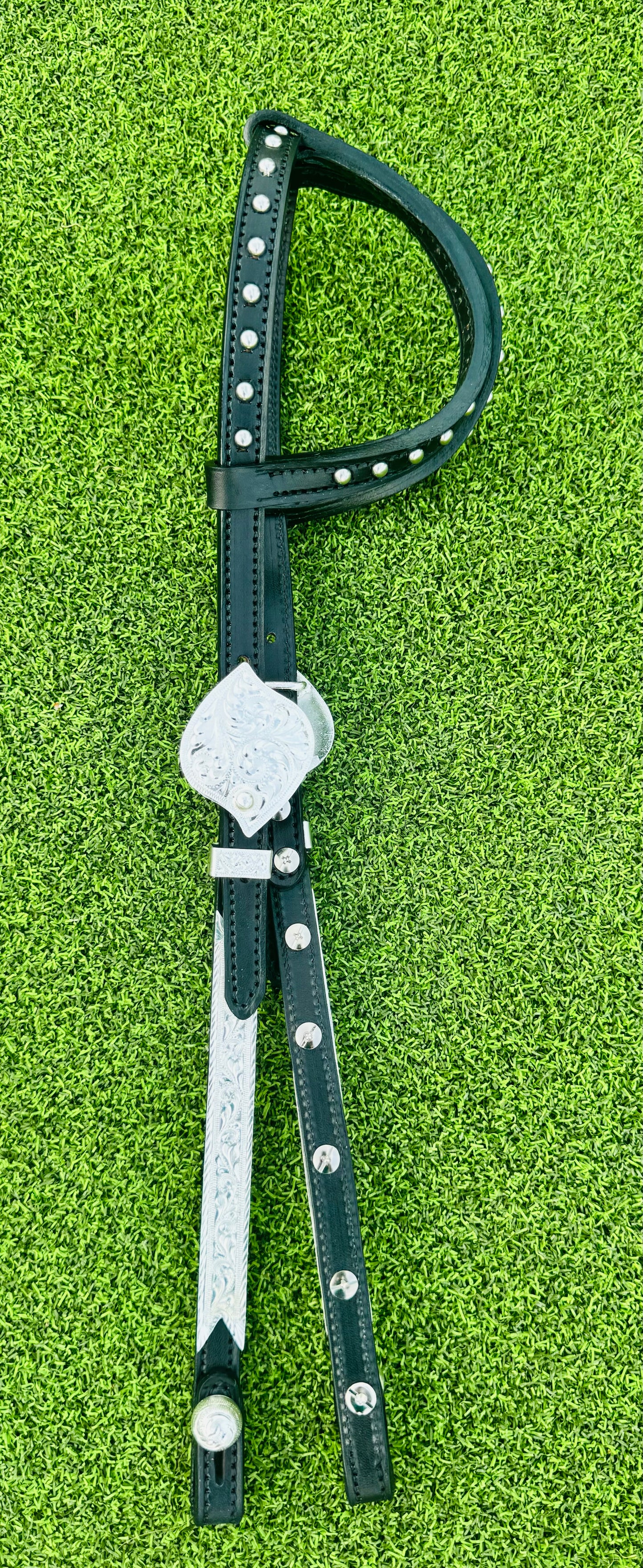 Fairytail Leather Black Headstall