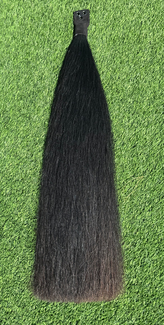 Natural Black Tail Extension, 2Lb, 37”, Setup for Weights