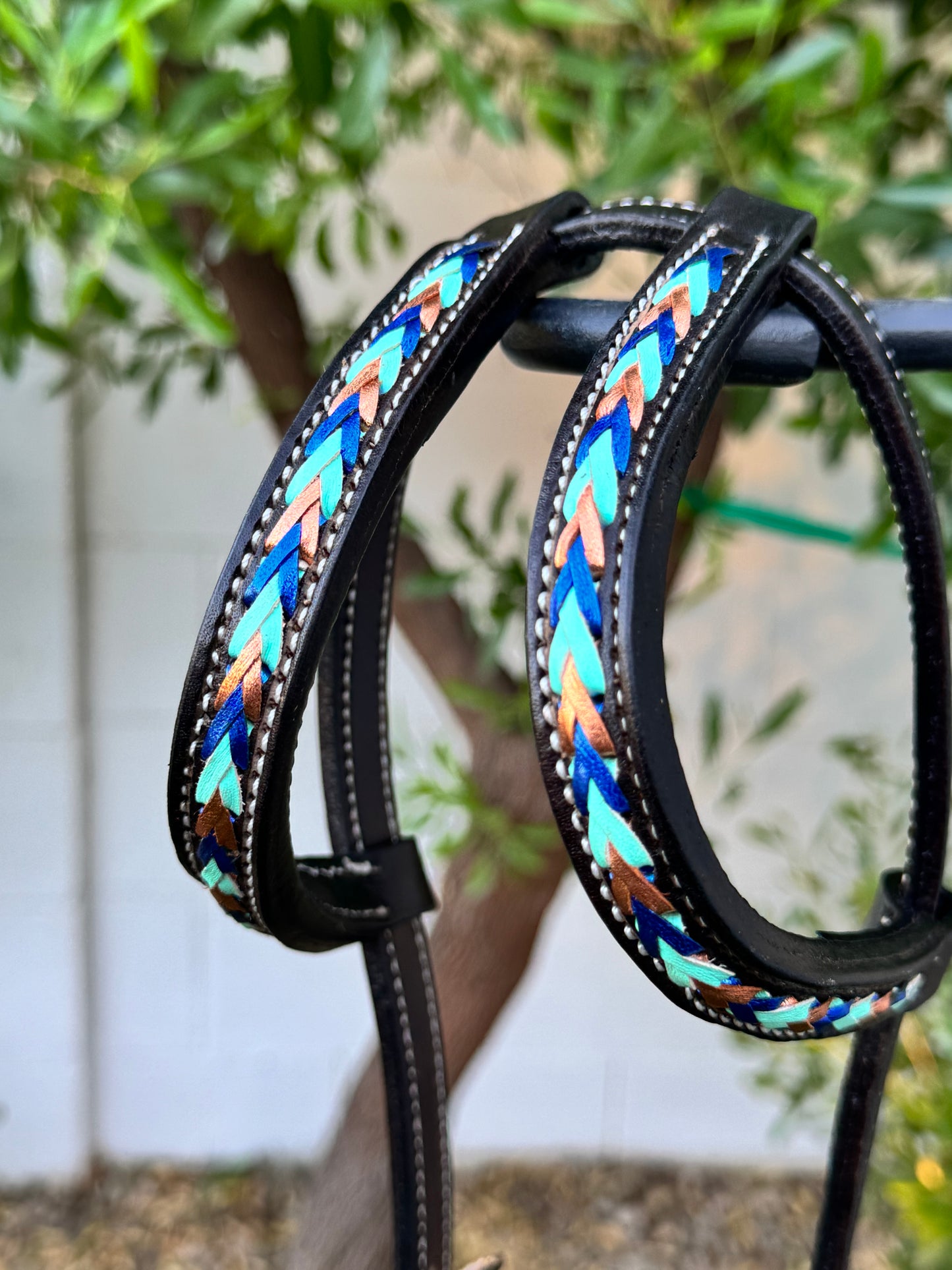 Fairytail Leather Co Kangaroo Lace Headstall