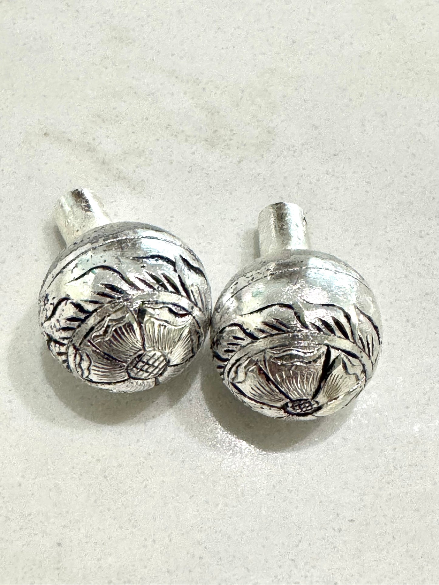 Antique Silver Quick Change Bit Balls