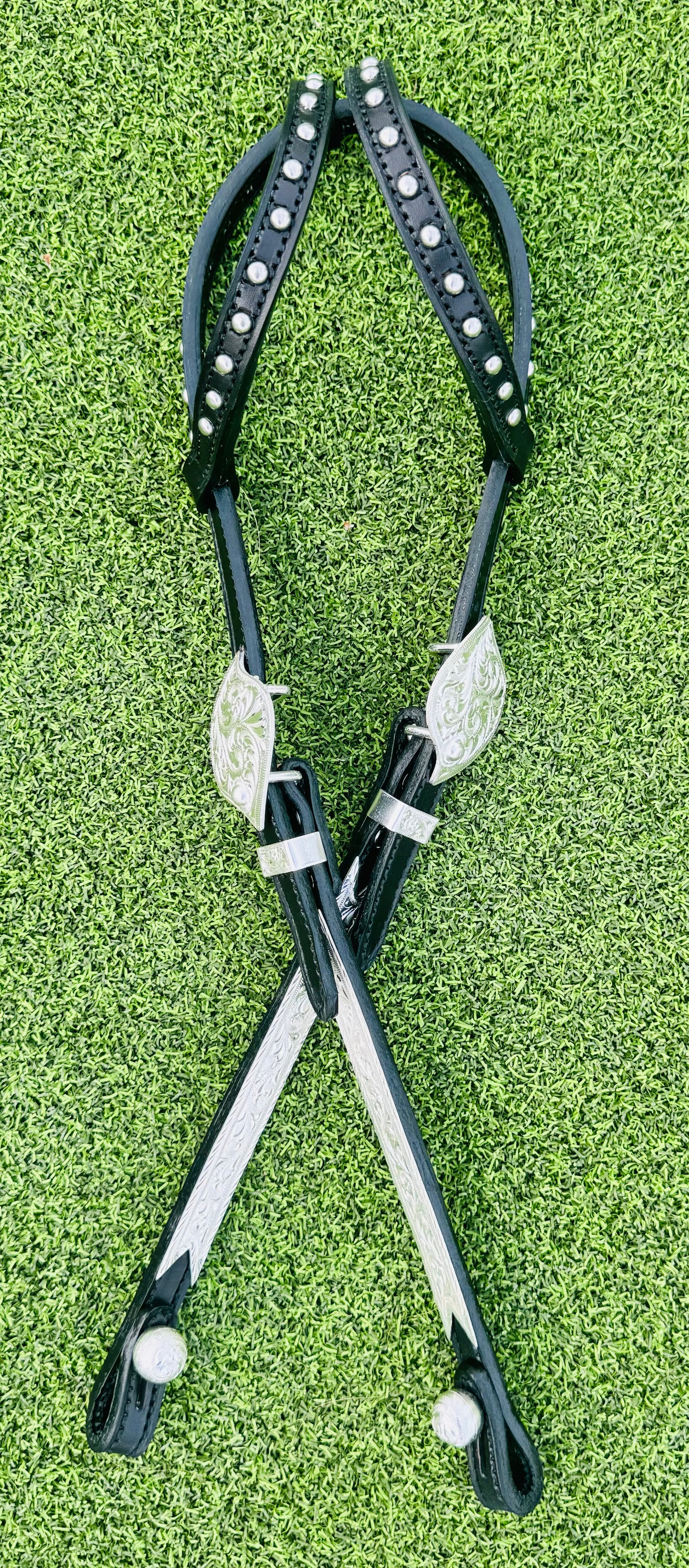 Fairytail Leather Black Headstall