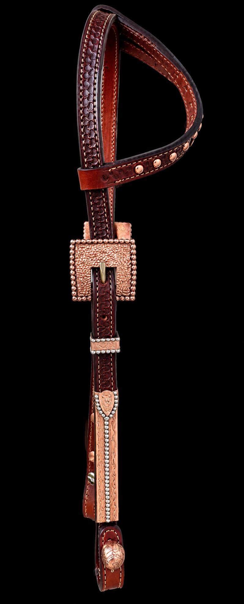 Fairytail Leather Co Copper Headstall