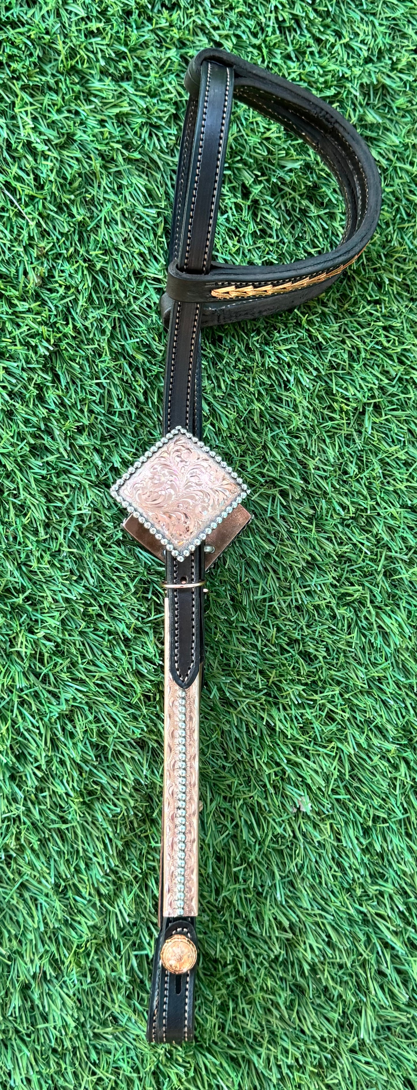 Fairytail Leather Copper Headstall