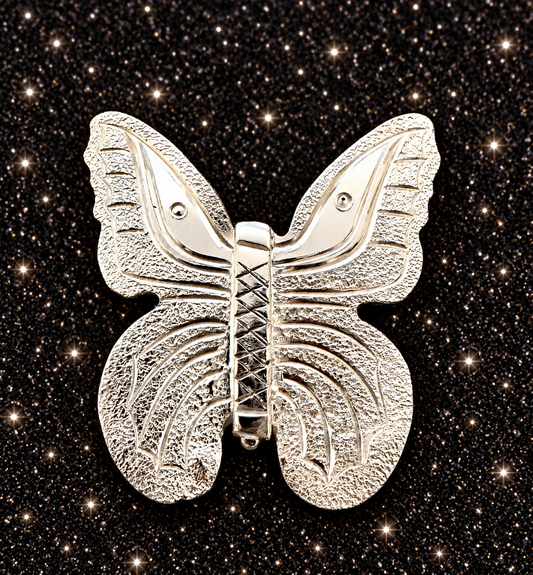 German Silver Butterfly Conchos, 1.5”