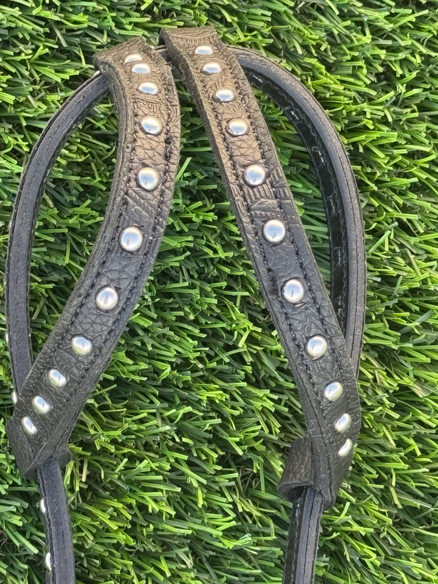 Fairytail Leather Co Black Designer Headstall