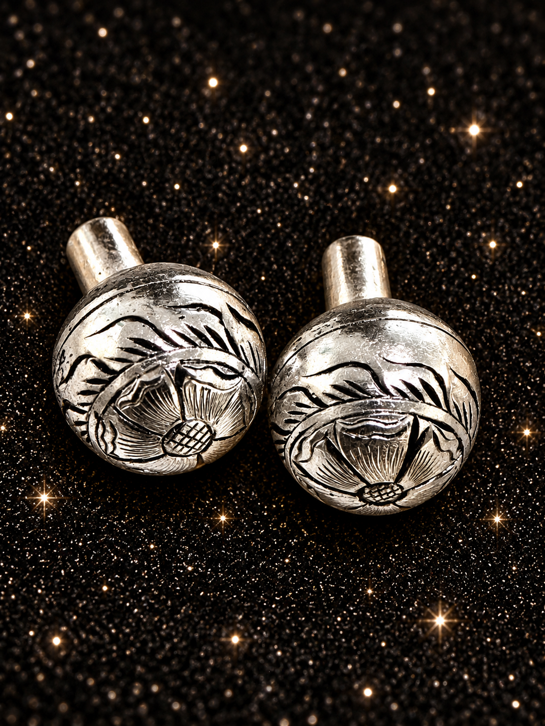 Antique Silver Quick Change Bit Balls