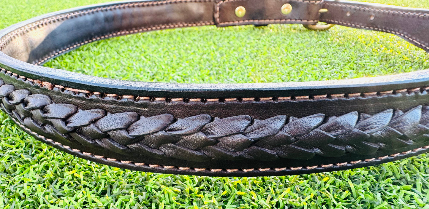 Fairytail Leather Braided Equestrian Belt