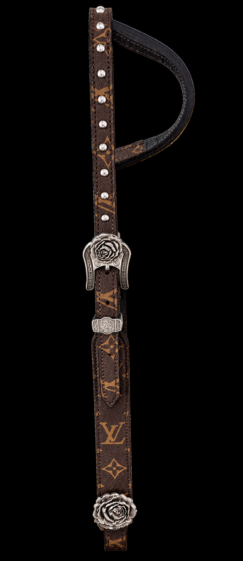 Fairytail Leather Co Brown Designer Headstall