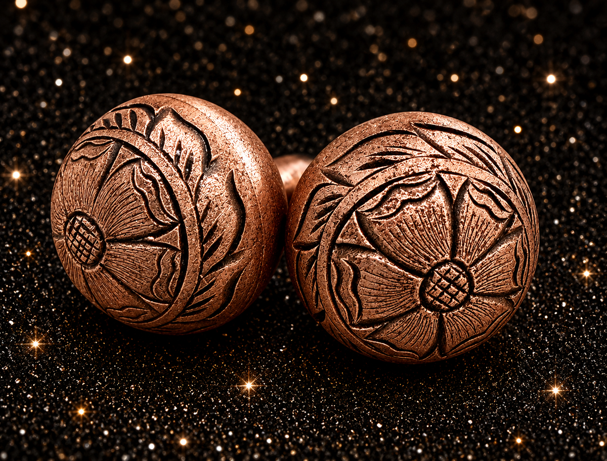 Antique Matte Copper Quick Change Bit Balls