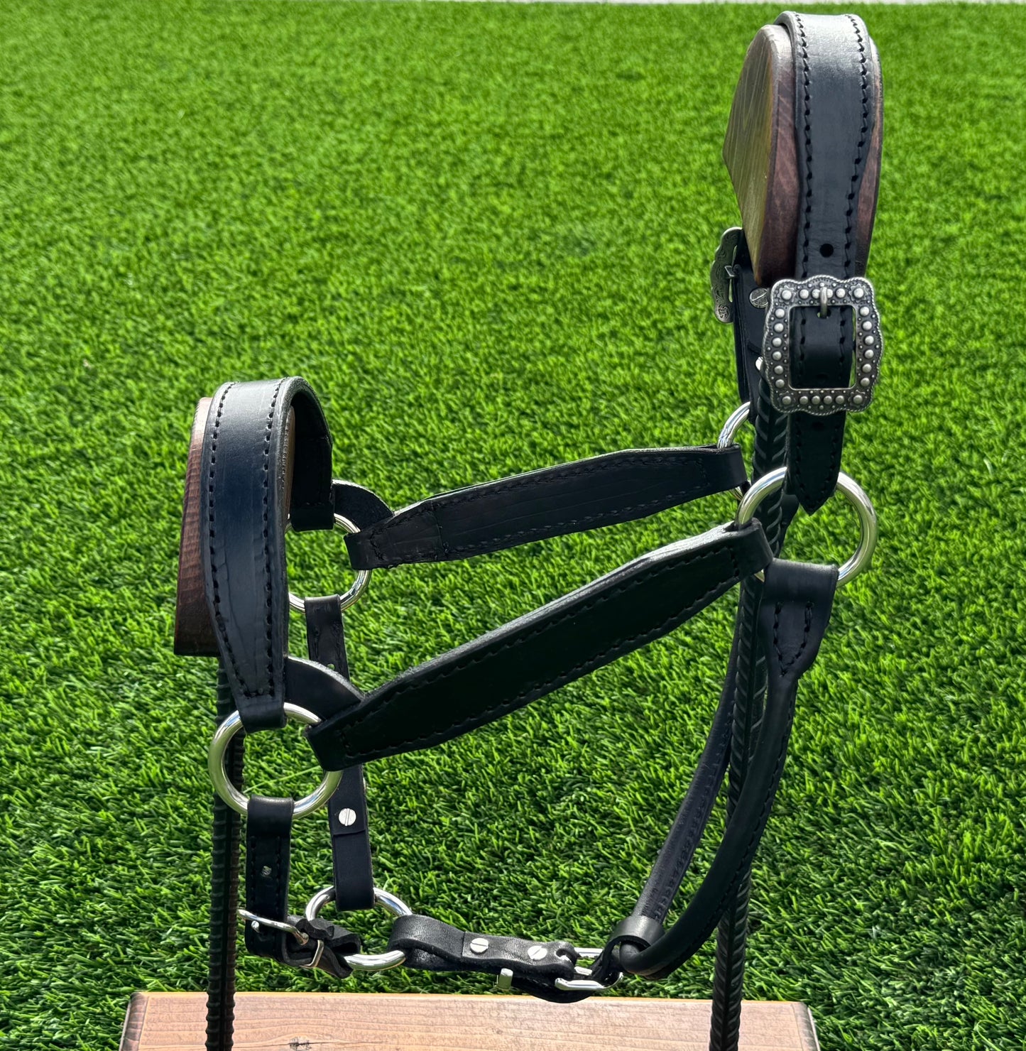 Black Yearling Size Halter