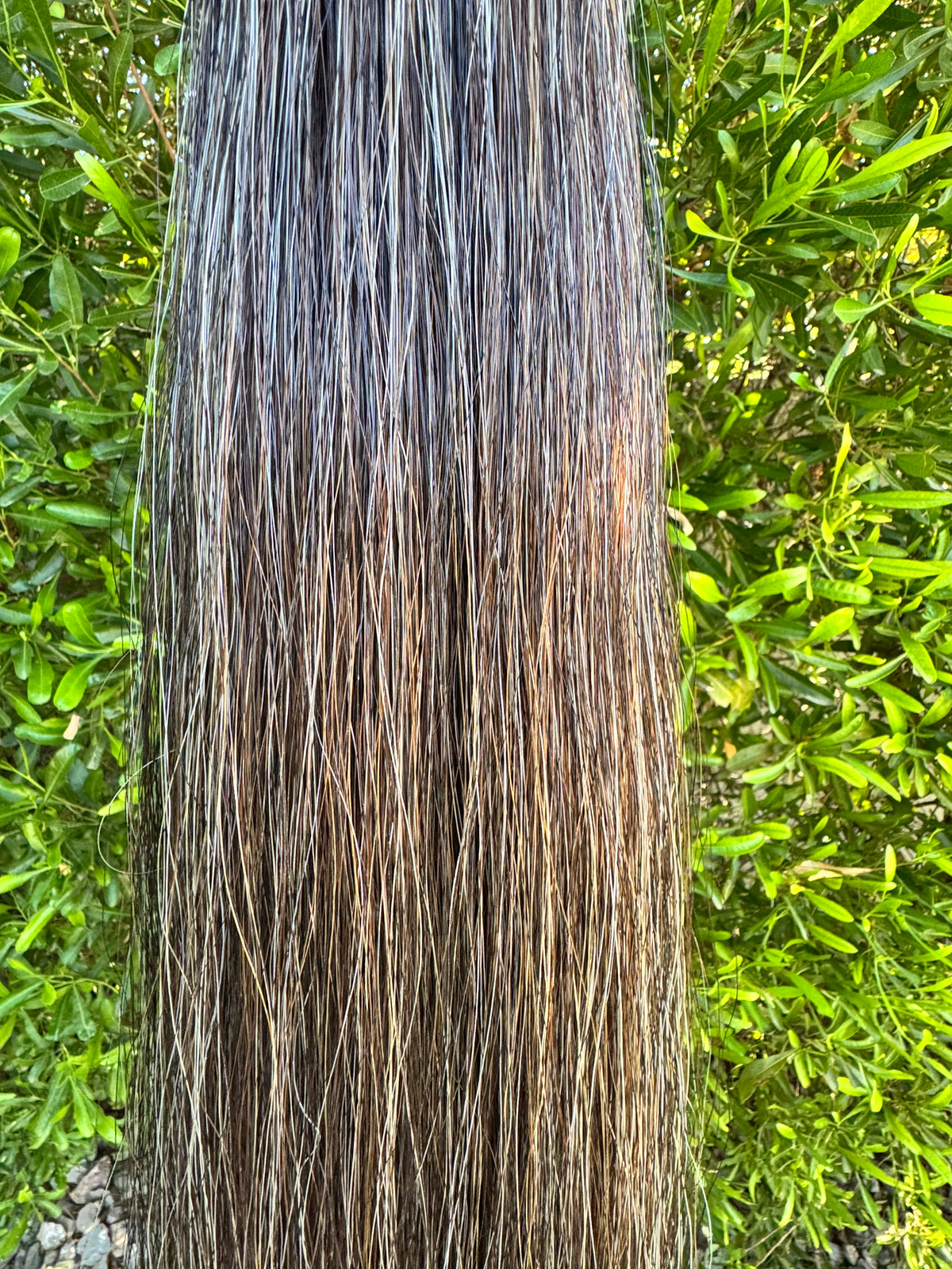 Brown Mix Tail Extension