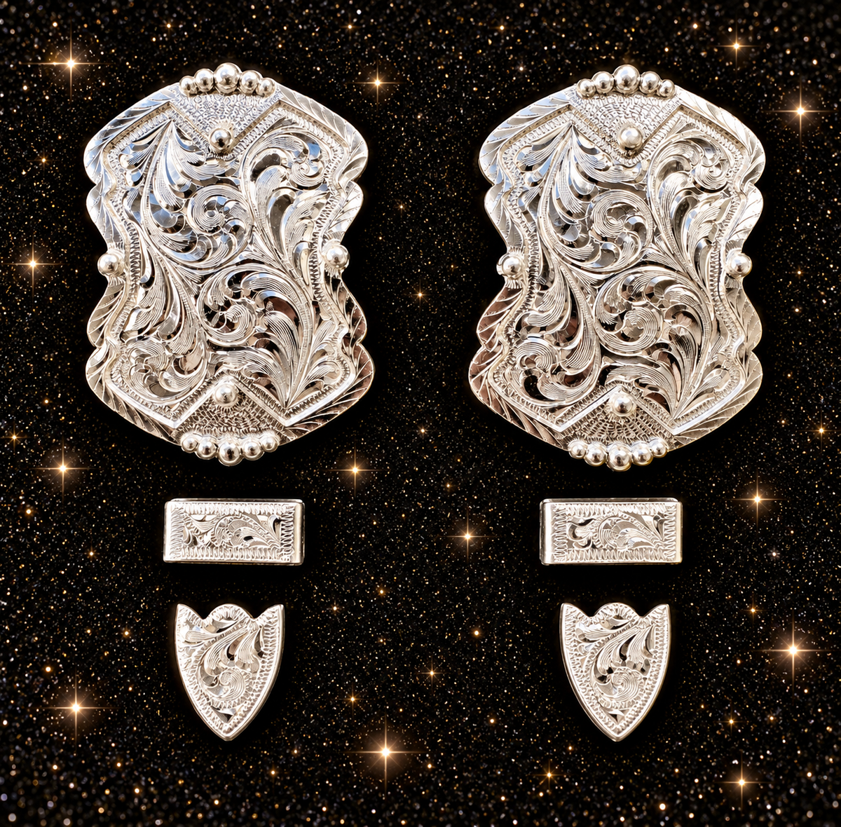 German Silver Buckles, 3/4”