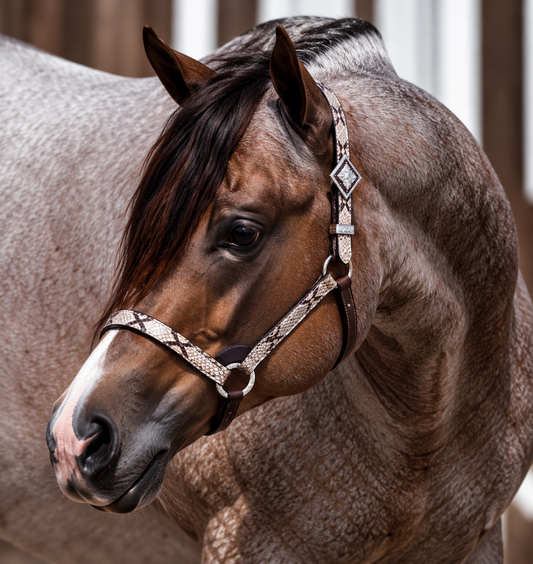 Fairytail Leather Co Python Halter
