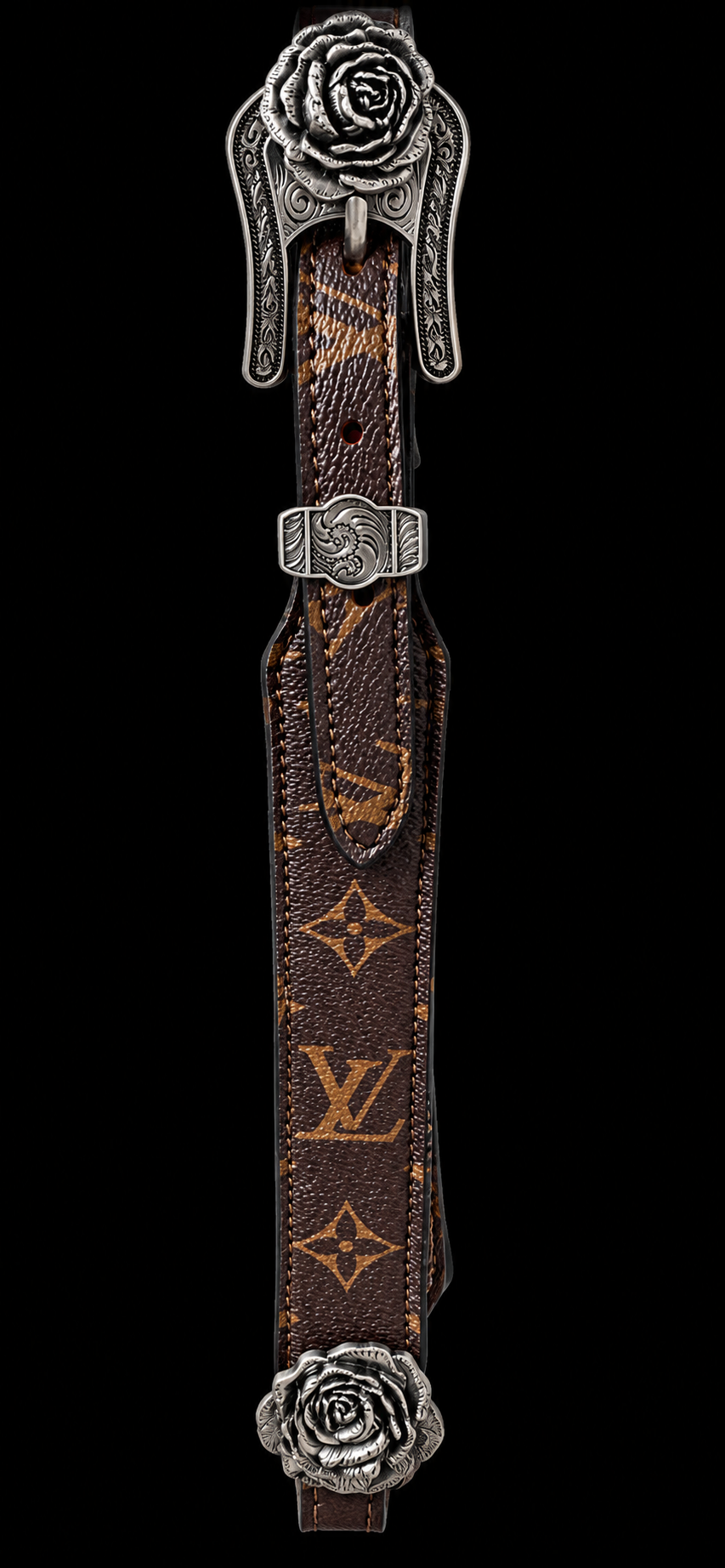 Fairytail Leather Co Brown Designer Headstall