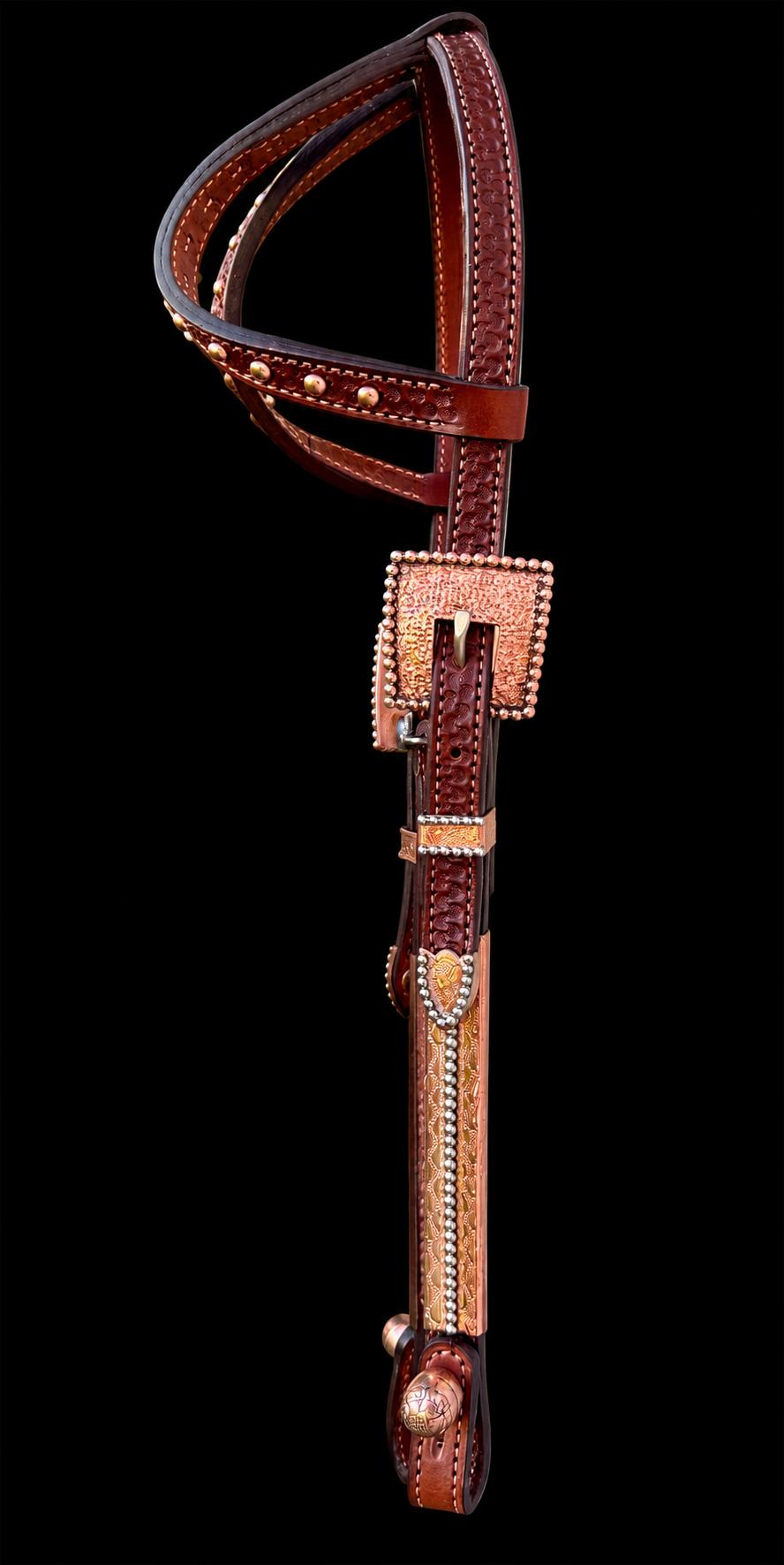 Fairytail Leather Co Copper Headstall