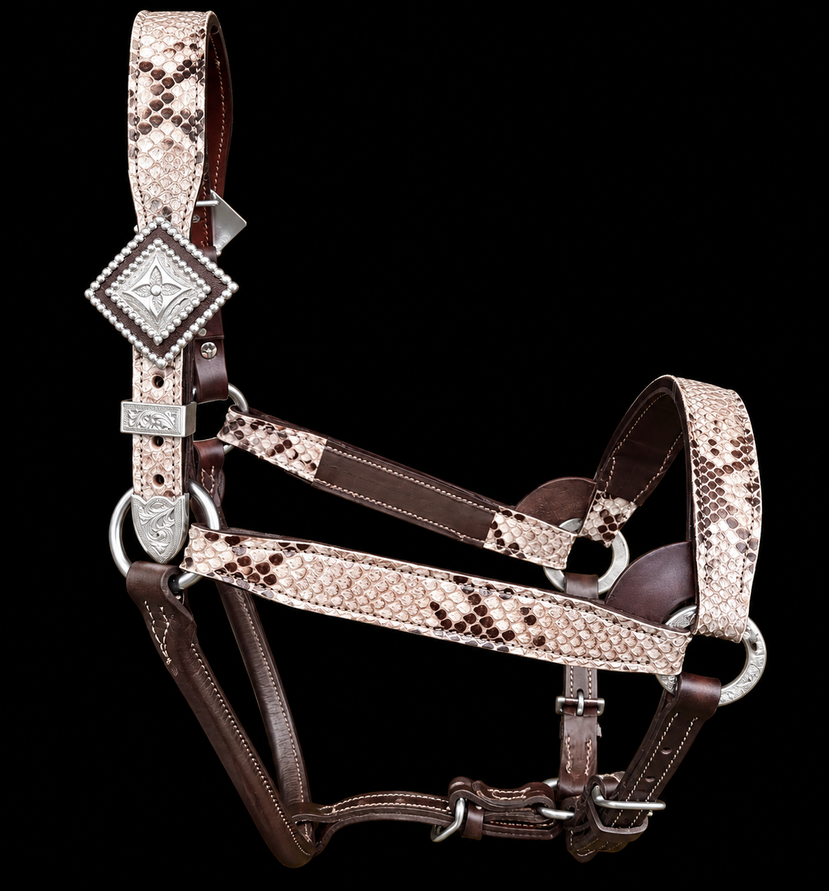 Fairytail Leather Co Python Halter