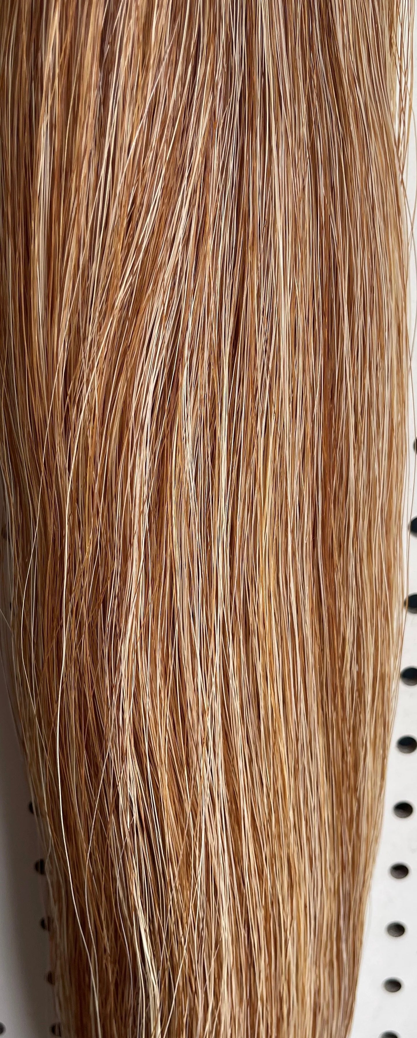 Light Sorrel Flaxen Tail Extension, 38”, 1 Lb