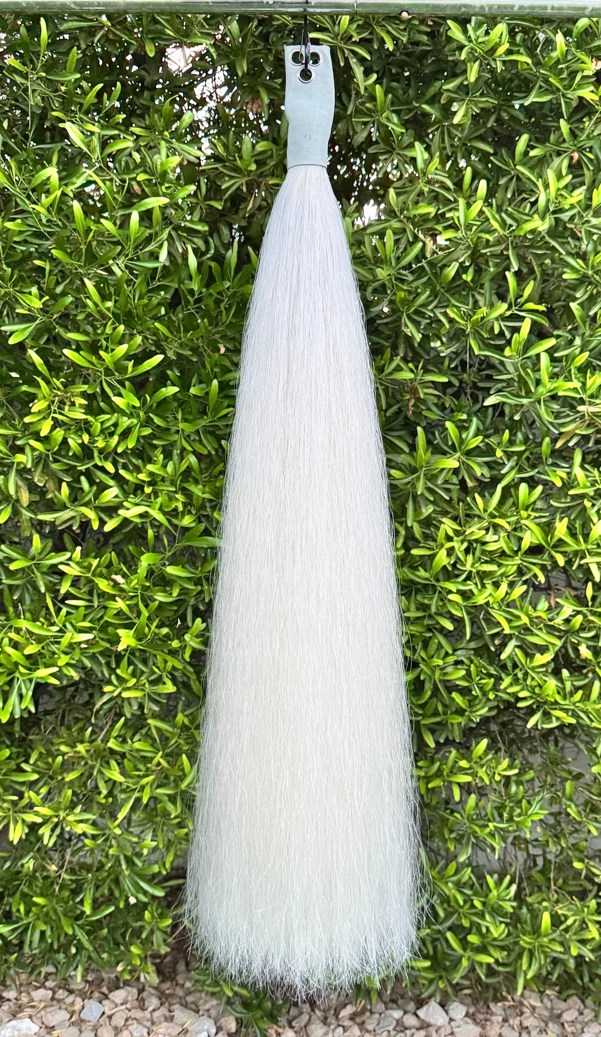 Pure White 1.5 lb 38” Tail Extension With Weight Setup