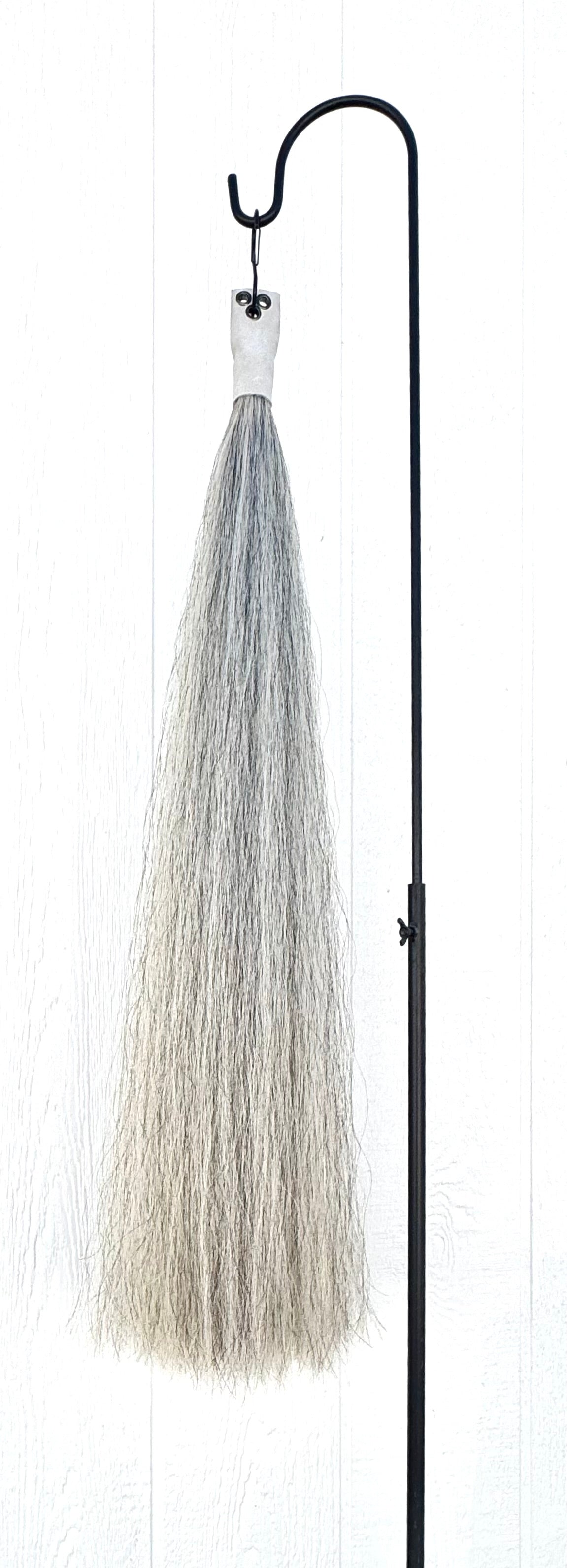 Light Gray with Cream Tail Extension, 1 Lb, 37”, Weight Setup