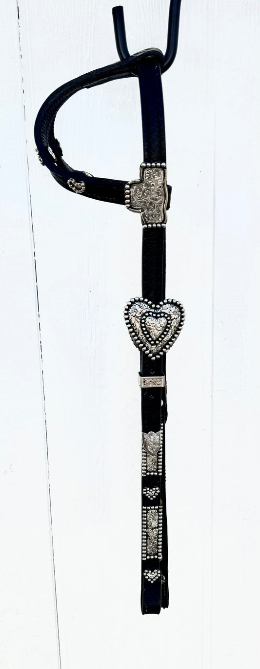 Custom Heart Headstall