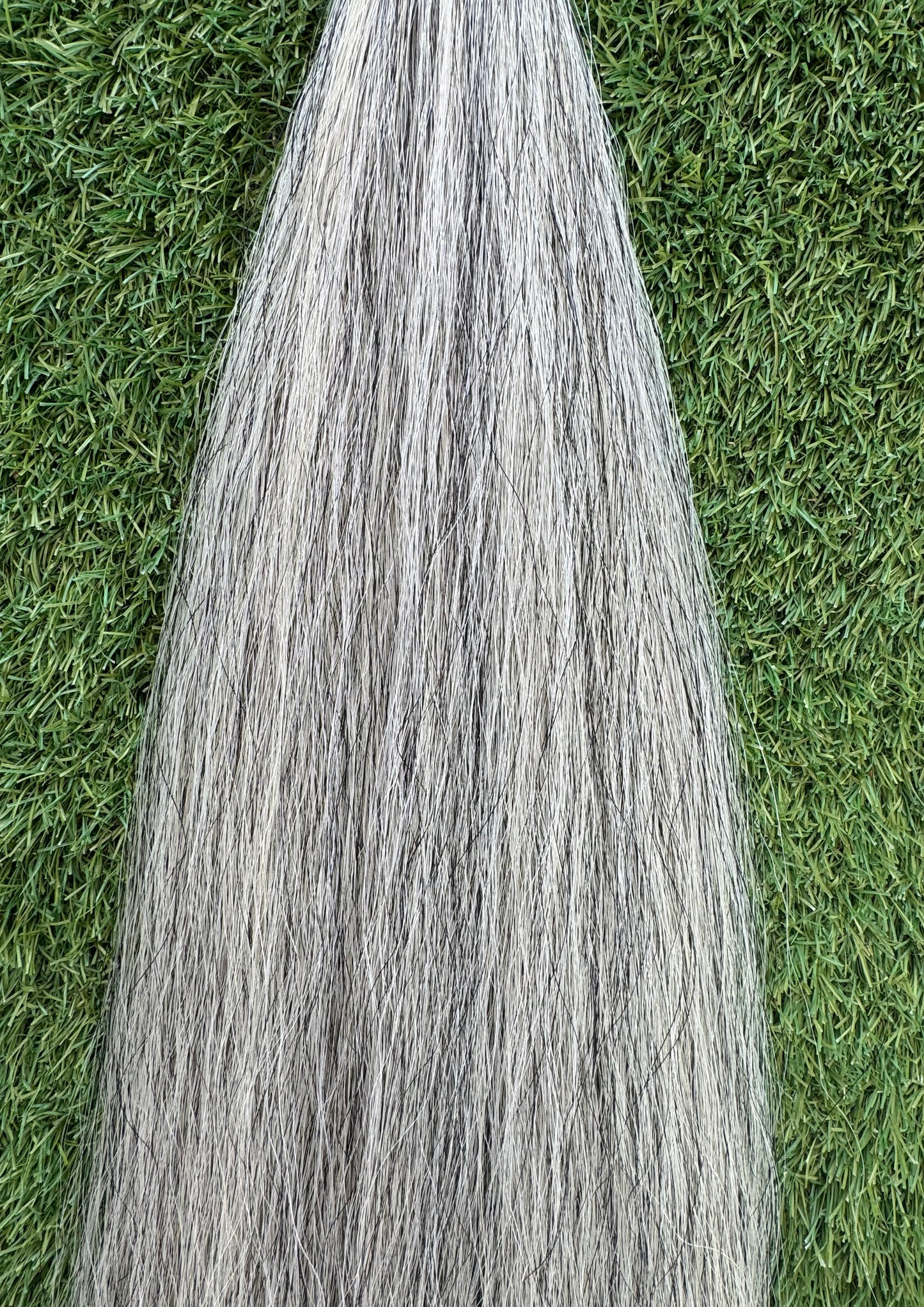 Light Gray with Cream Tail Extension, 1 Lb, 37”, Weight Setup