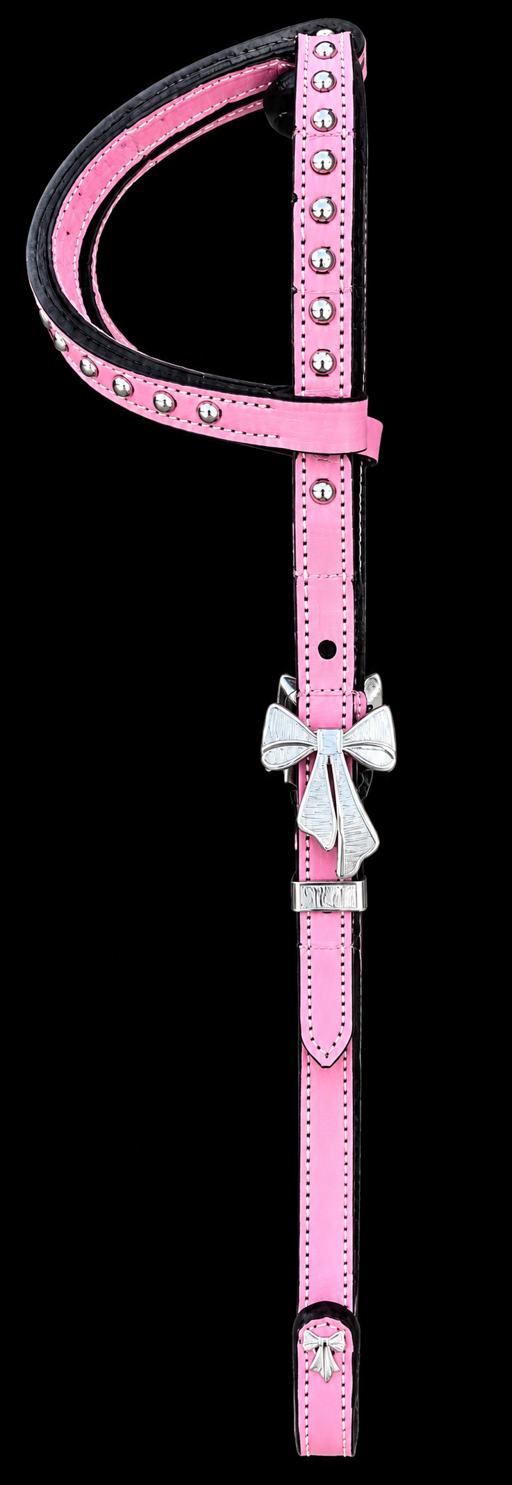 Fairytail Leather Co Dusty Pink Eel Headstall