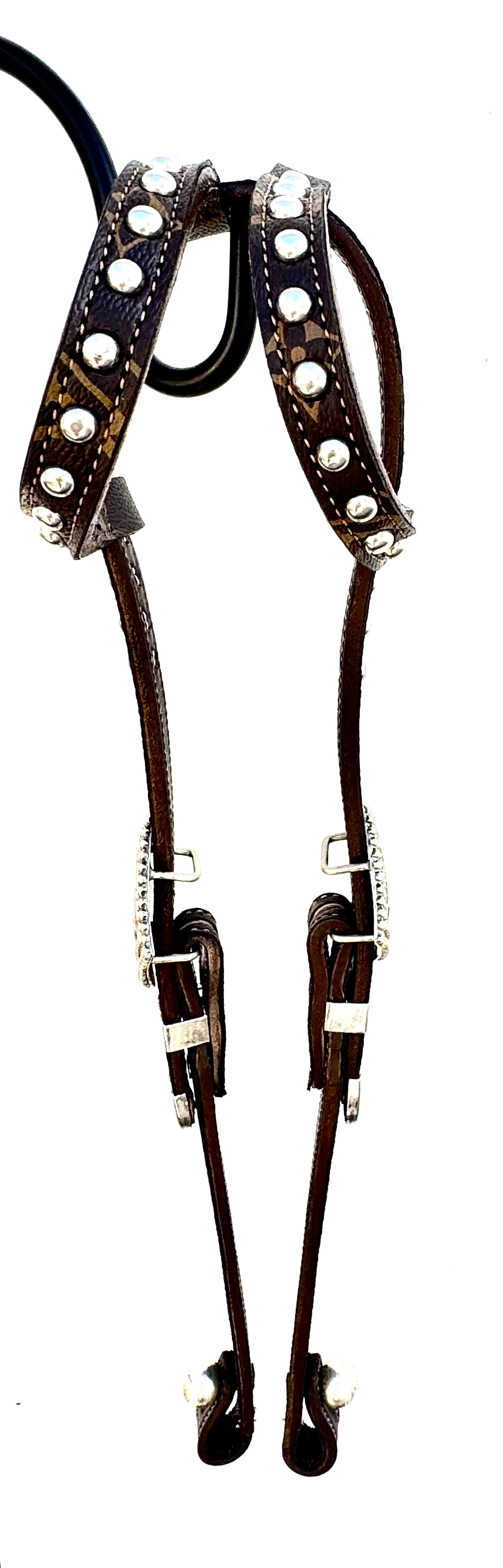 Fairytail Leather Co Brown Designer Headstall