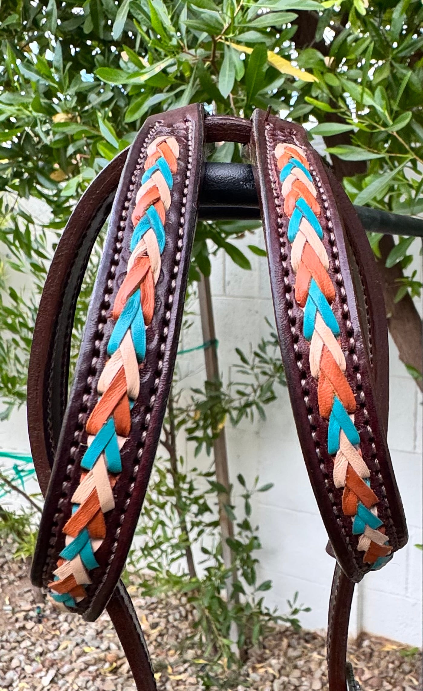 Fairytail Leather Co Kangaroo Lace Ranch Headstall